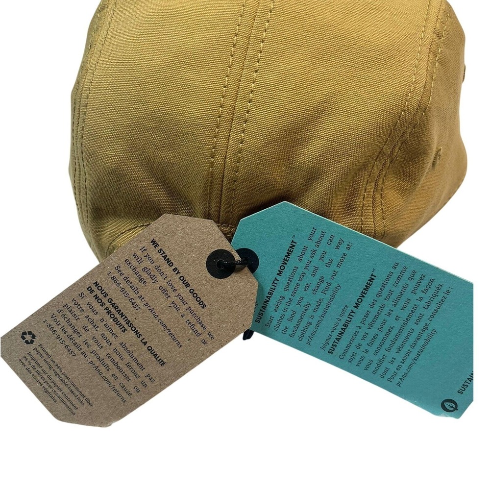 Prana Foothills Flat Brim Cap Recycled Performance Woven Hat Unisex O/S Nwt - Picture 12 of 15